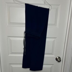 Navy blue figs scrub pants